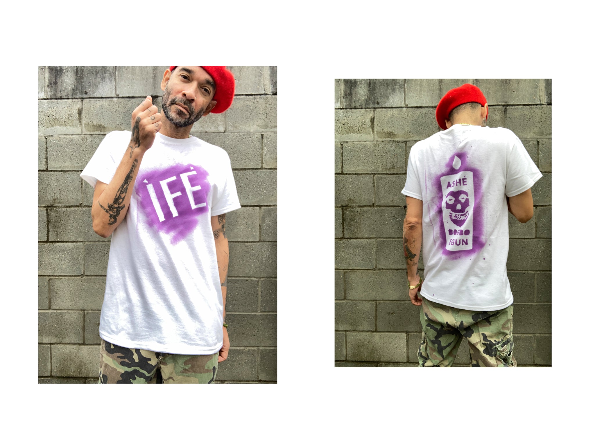 GTMM X Discos Ifá | ÌFÉ ASHÉ BOGBO EGUN - DIY TEE